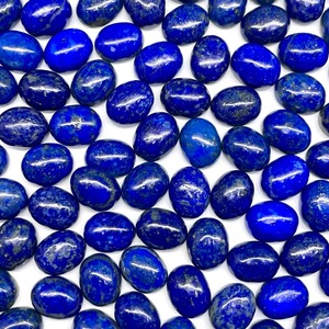 Natural <b>Lapis</b> <b>Lazuli</b> Oval Cut 10mm 8mm Cabochon <b>Lapis</b> <b>Lazuli</b> Stone Loose Gemstones Wholesale Price Bulk Lot For Jewelry Making - Product Image 1