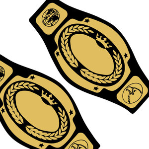 Ceinture de championnat de lutte poids lourd - Écologique, personnalisable, avec logo couleur, taille haute, grande ceinture de lutte dorée pour hommes - Product Image 5