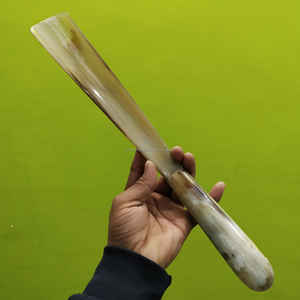 Calzador de cuerno de toro auténtico de 18 pulgadas de primera calidad con diseño de mango de cuerno sólido al mejor precio - Product Image 4