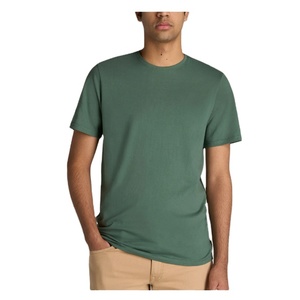 T-shirt en coton élégant pour homme, modèle 2023, fabrication OEM, design décontracté, tissu tricoté, style formel - Product Image 1