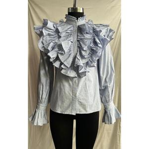 Camisa de Negocios de Algodón para Mujer, Estilo Moderno de Alta Calidad con Manga Larga, Compre Directamente del Proveedor a Precio de Mayoreo - Product Image 1