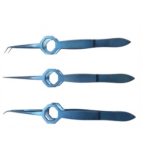 ชุดเครื่องมือคีมและแหนบไทเทเนียม FUE สำหรับการปลูกผมด้วยมือในโรงพยาบาล - Product Image 1