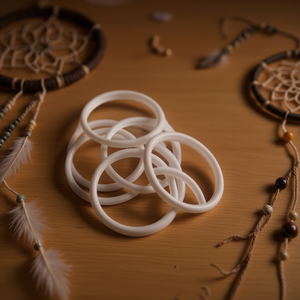 Cerchio in plastica Ilan 85 mm per acchiappasogni 6 pezzi - Product Image 2