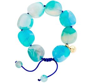 Bracelet en résine fait main pour femmes et filles, accessoire de mode coloré et artisanal pour un usage quotidien, Part - Product Image 5