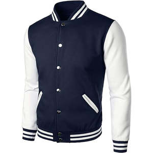 Chaqueta de Béisbol Deportiva Casual Holgada Antipilling de Alta Calidad con Botones, Fabricada por OEM - Product Image 2