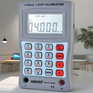Calibrador de Bucle Kusam-Meco KM-CAL-904-MK-1 con Pantalla LCD, Clase de Precisión 0.005%, Rango de Medición 4-20mA, Instrumentos Eléctricos - Product Image 3