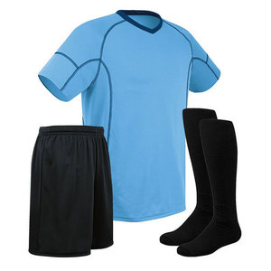 ชุดกีฬาล่าสุดจากโรงงาน รับผลิตชุดฟุตบอลและรักบี้พร้อมโลโก้ตามสั่ง ผลิตตามแบบ OEM ผ้าโพลีเอสเตอร์ ชุดฟุตบอลปรับแต่งได้ - Product Image 2