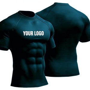 Camiseta de Compresión Premium para Hombre, Poliéster y Elastano, Ajuste Ceñido, para Entrenamiento, Running, Fitness y Deportes - Product Image 5