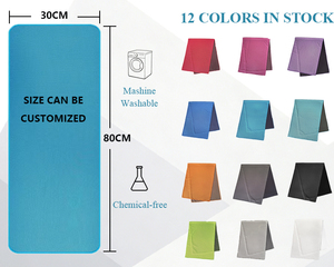 Toalla Refrigerante de Microfibra con Impresión Personalizada, Mangas Refrigerantes para Brazos, Secado Rápido, Frío Instantáneo, Toalla Deportiva para Gimnasio, Piscina, Playa y Viajes - Product Image 6