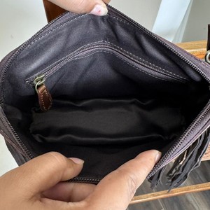 2025 bolsos de lujo para mujer, bolso cruzado con diseño de girasol de cuero mecanizado a mano, bolsos de mujer con logotipo personalizado de cuero genuino OEM ODM - Product Image 6