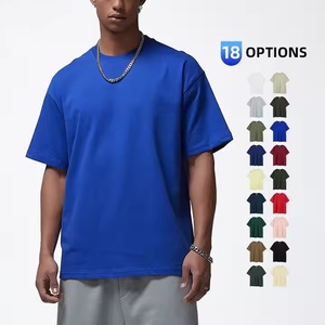 Camiseta Blanca Extra Grande de Algodón 100% al por Mayor, 260G, Peso Pesado, Logotipo 3D Personalizado, Camiseta de Manga Corta para Hombre - Product Image 4