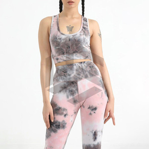 Conjunto de Yoga de Alta Elasticidad, Nuevo Estilo, Algodón, Precio Económico, Secado Rápido, Ropa Deportiva para Mujer, Conjunto de Yoga de 2 Piezas, Hecho en Pakistán, para Chicas - Product Image 2