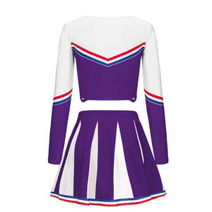 ชุดยูนิฟอร์มเชียร์ลีดเดอร์ดีไซน์ใหม่ปี 2026 คุณภาพดีที่สุด ชุดแฟนซีฮาโลวีนพร้อมพู่ห้อย - Product Image 2