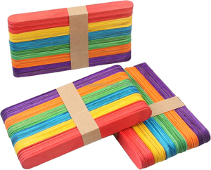 Spatules en bois naturel de qualité supérieure, durables, avec brosse en plastique pour le corps, options colorées, vente en gros - Product Image 5