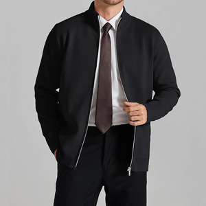 Pull cardigan à manches longues pour homme, pull en tricot, pull zippé pour homme, vêtements d'hiver - Product Image 2