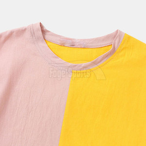 เสื้อยืดสีพื้น ผ้าฝ้าย 100% สำหรับผู้ชาย สวมใส่สบาย ไซส์ใหญ่ ทรงหลวม เสื้อผ้าผู้ชายลำลอง พิมพ์ลาย ราคาประหยัด - Product Image 3