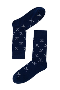 Customized Cotton Crew <b>Socks</b> Striped Knitted Warm Breathable Long Cuff Daily Use <b>Socks</b> for Autumn <b>Winter</b> Women Men Kids - Product Image 2