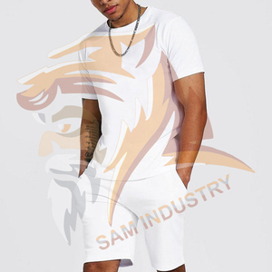 Short Sleeves Crew Neck Men <b>Twin</b> <b>Sets</b> for Street Wear 2026 New Arrival Lightweight & Comfortable Men <b>Twin</b> <b>Set</b> - Product Image 5