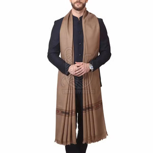 Chal de Cachemira y Pashmina de Lana para Hombre con Logotipo Personalizado, Envoltura Larga, Suave, Lisa, Ligera, de Secado Rápido, Tejido de Invierno de Alta Calidad - Product Image 2