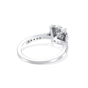 REYES Customized 14K Solid Gold 1.07 Carat HPHT CVD Lab Grown Diamond Engagement Solitaire <b>Ring</b> For Women Fine Jewelry - Product Image 4