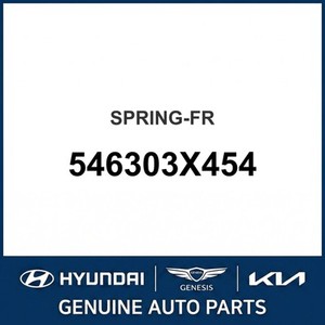 Muelles de Suspensión y Resortes Helicoidales Nuevos para Elantra 546303X454 - Product Image 1