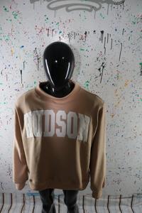 Sweat-shirt à col montant SAND 100% BLANC Broderie appliquée col large Sweat-shirt URBAN PRODUCTIONS - Product Image 2