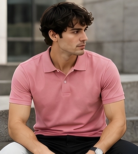 Camiseta Polo de Algodón Premium de 240 GSM, Fabricante OEM, Corte Clásico Regular, Camiseta Polo Pique, Bordado Personalizado, Impresión - Product Image 2