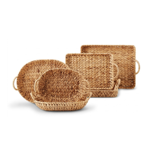 Bandeja Minimalista de Fibra Natural: Solución de Almacenamiento para Espacios de Estudio Tranquilos y para Aumentar la Productividad - Product Image 1