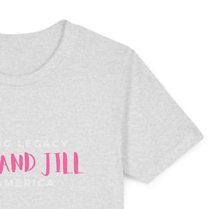 เสื้อยืดเด็ก Jack and Jill Living Legacy ลายกราฟิกสีชมพู แขนสั้น คอกลม สไตล์ลำลอง สำหรับเด็ก  ขายส่งแบบกำหนดเองได้ - Product Image 6