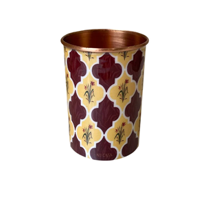 Gobelet en cuivre pur martelé pour l'eau potable, nouveau verre artisanal, prix de gros, accessoire de vaisselle - Product Image 5