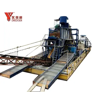 2024 China Made High Gold Recovery Percentage Bucket Chain Gold Dredger & Dredging Machine for sale