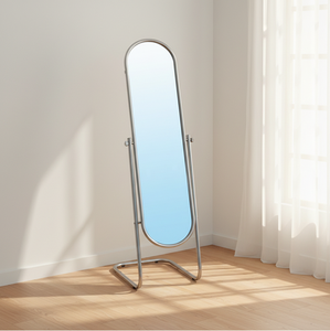 New Design Customized Large Decorative Velvet Floor Wall Mirror - Product Image 6