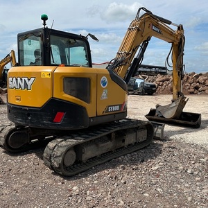 Mini-excavatrice compacte SANY SY80U de haute performance, neuve, avec une pompe hydraulique puissante, un moteur fiable et des roulements durables - Product Image 1