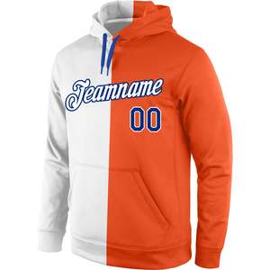 Fabricant de sweats à capuche bicolores personnalisés, sweat-shirt à capuche OEM, broderie de logo d'équipe, impression, vente en gros de vêtements de sport - Product Image 2