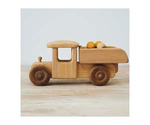 Hot Sale 2025 Premium Artisan Wooden Toy Car <b>Set</b> Creative Toy Cars for <b>Kids</b> Safe Green Natural Wood Material - Product Image 6
