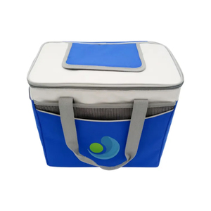 Custom Leather Insulated Lunch Box Cooler Bag for Camping Picnic and Travel Golden Supplier OEM Beer Cans Pack Food Storage - Product Image 1