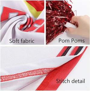 Tenues de cheerleading professionnelles pour jeunes filles, costumes de cheerleaders scolaires personnalisés, vêtements de danse fantaisie pour femmes - Product Image 3