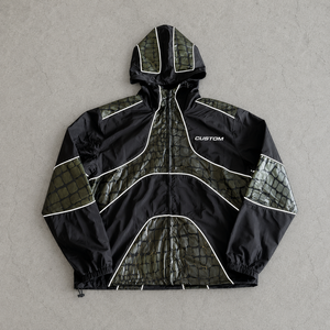 Veste coupe-vent en nylon pour homme, légère, résistante à l'eau, fermeture éclair intégrale, veste de sport décontractée pour l'aventure - Product Image 4