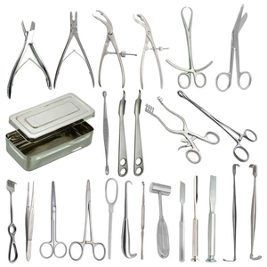 Ensemble d'instruments de chirurgie générale 35 pièces, manuel, certifié CE, classe I, outils orthopédiques pour interventions majeures - Product Image 4
