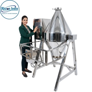 Mélangeur Industriel à Double Cône en Acier Inoxydable pour Boissons Gazeuses 440V Garantie 1 An Certifié Micron Inde - Product Image 5