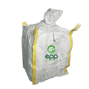 EPP VIETNAM Grand sac FIBC du meilleur fournisseur 35 po L X 35 po L X 43 po H CaCO3 Poudre de métal Prix compétitif SWL 500kg Déflecteur 1000kg - Product Image 1