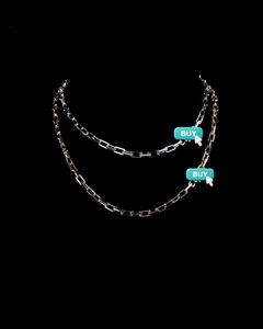 Collier tendance en argent avec pendentif brillant en moissanite pour femme, idéal pour les mariages, les fiançailles, les fêtes et le bureau - Product Image 2