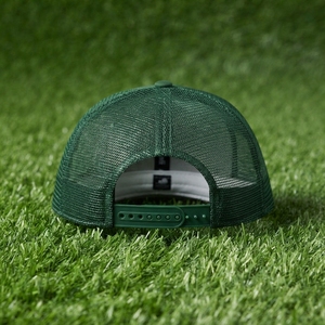 Gorra Trucker Verde y Blanca para Hombre, con Logotipo Bordado Personalizado, Malla Trasera, Ajustable, Estilo Urbano - Product Image 6