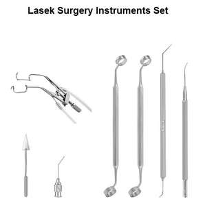 MEDZORA SURGICAL MS-17002 Juego de Instrumentos Oftálmicos para Cirugía Lasik, Grado A+, Estándar Alemán, Acero Inoxidable, Manual, CE ISO - Product Image 2