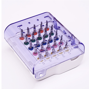 Kit dentaire conique en gros 27 pièces pour chirurgie implantaire, expansion osseuse, osseodensification et contrôle guidé de la profondeur de perçage - Product Image 5