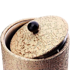 Round Stainless Steel <b>Ice</b> Bucket With Lid And Tongs Glam Design Double Wall Party Beverage <b>Cooler</b> - Product Image 4