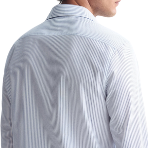 Chemise habillée homme Easy Iron coupe ajustée, infroissable, à manches longues, boutonnée, pour affaires, formelle, décontractée, tenue de bureau, personnalisable - Product Image 5