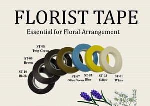 Floral Tape Single Sided Rubber Adhesive Waterproof Easy-Tear for DIY Handcraft - Product Image 4