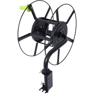 Soporte de Pared Giratorio para Manguera con Pivote de 180 Grados, Soporte Resistente para Almacenamiento de Manguera de Jardín - Product Image 6