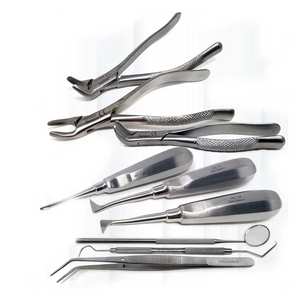 Juego de 9 Pinzas de Extracción Dentales Ortopédicas Alemanas, Elevadores, Instrumentos Quirúrgicos Profesionales para Caballos - Product Image 3